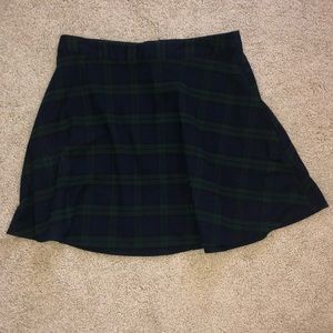 Plaid Mini Skirt